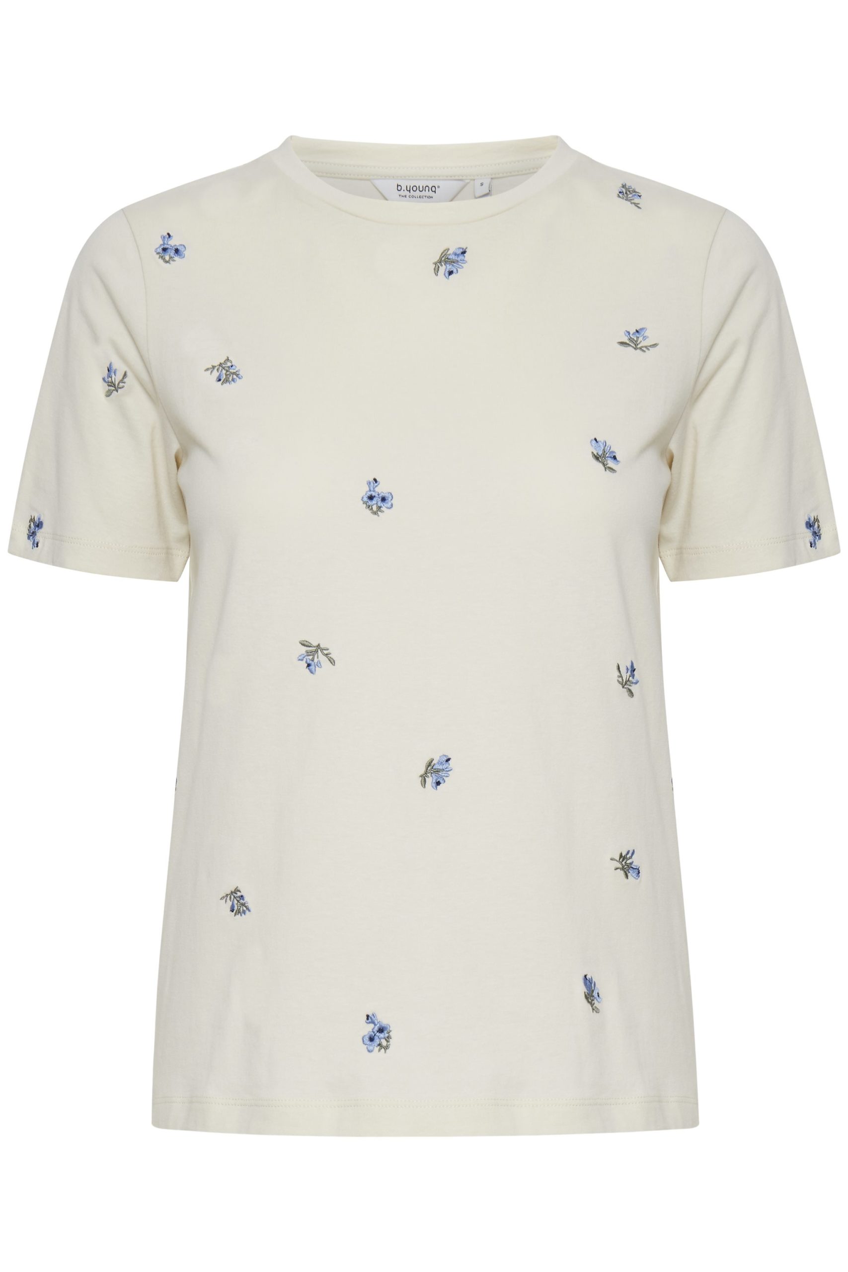 T-shirt brodé fleur – Image 6