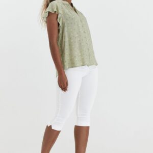Pantalon court blanc