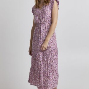 Robe fleurie rose